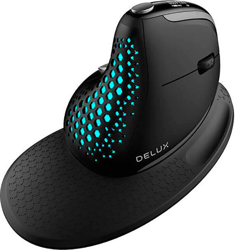 Delux M618XSD BT+2.4G RGB Wireless Vertical Mouse