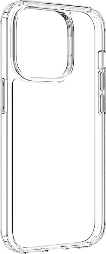 Premium Case silikonfodral, iPhone 15 Pro Max, genomskinlig