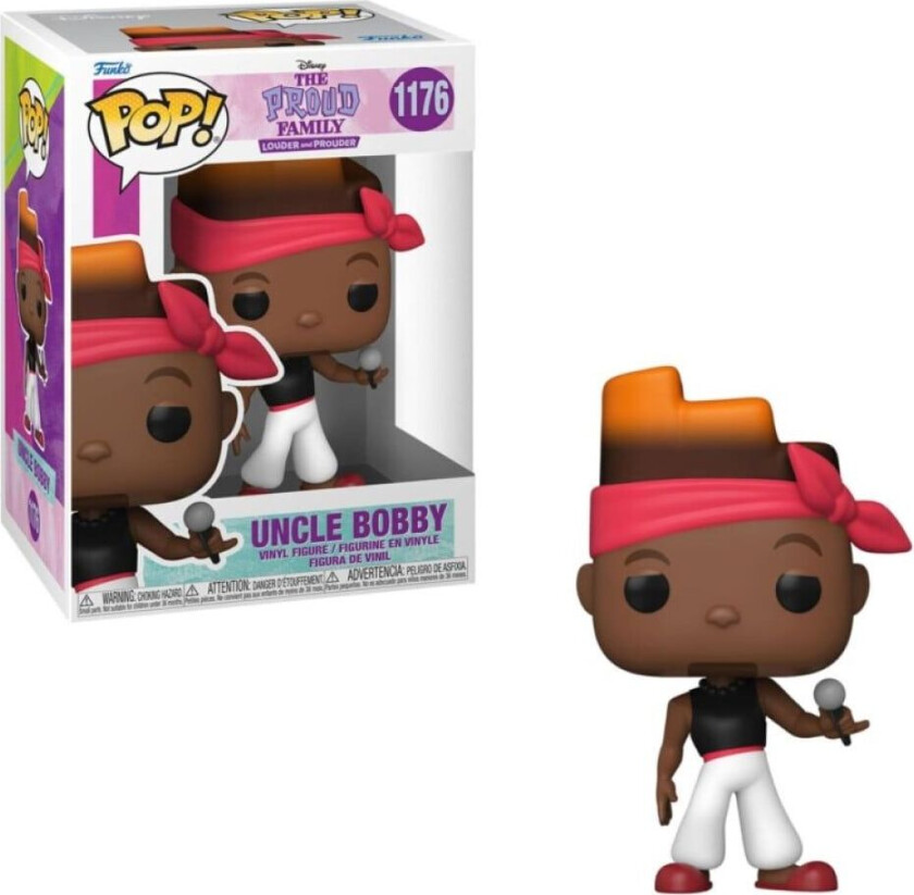 Funko Pop! : The Proud Family S1 - Uncle Bobby #1176 Vinyl Figure