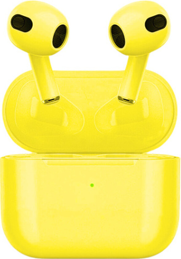 Airbuds 3 - helt trådløse hodetelefoner i øret, gul
