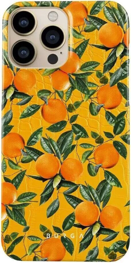 Burga iPhone 13 Pro Tough Fashion Deksel - Orange Lemonade