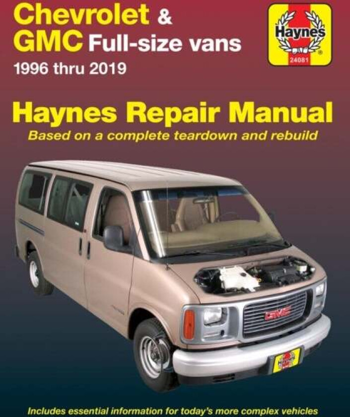 Chevrolet Express & GMC Savana full-size petrol vans (1996-2019) (USA) av Haynes Publishing