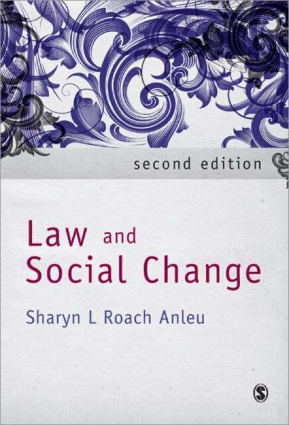 Law and Social Change av Sharyn L Roach Anleu