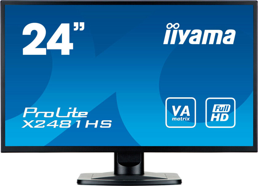 27" iiyama ProLite XU2793HS-B5 - 1920x1080 - 75Hz - IPS - 4 ms - Skjerm