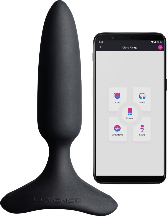 Lovense Hush 2 XS 25mm Fjernstyrt analvibrator
