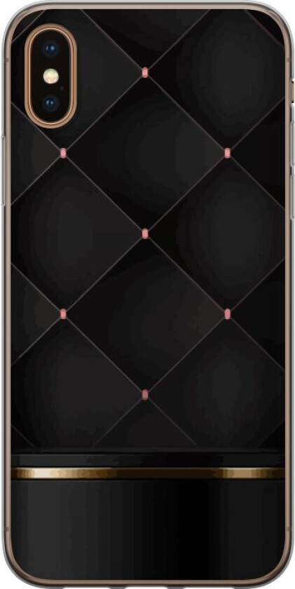Mobildeksel til Apple iPhone XS Max med Luksuslinje motiv