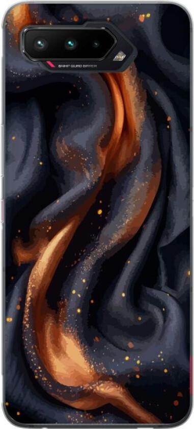 Mobildeksel til Asus ROG Phone 5 med Brennende silke motiv