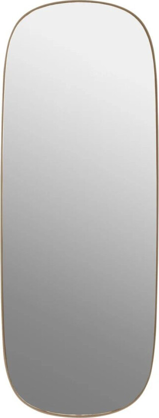 Framed speil stor Rose-clear