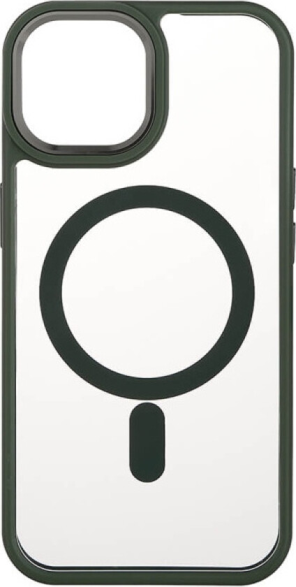 Phone Case Bumper MagSeries Green & Clear - iPhone 15