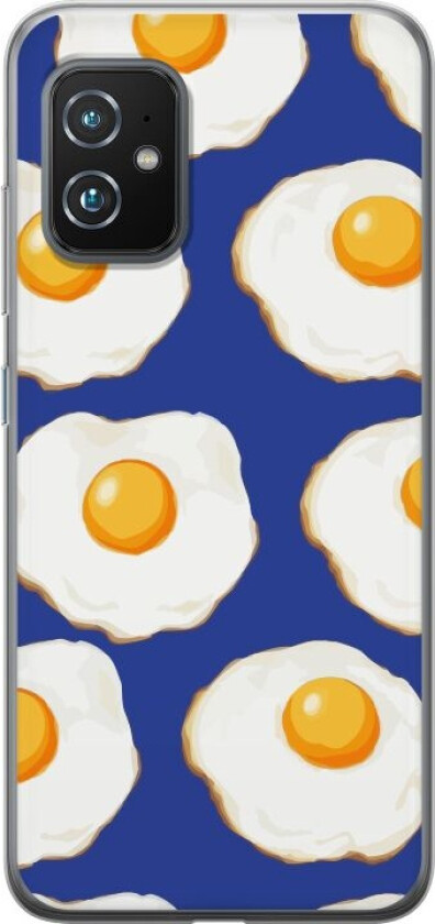 Mobildeksel til Asus Zenfone 8 med Stekte egg motiv