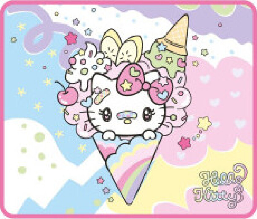 Hello Kitty Musematte Iskrem 27 x 32 cm