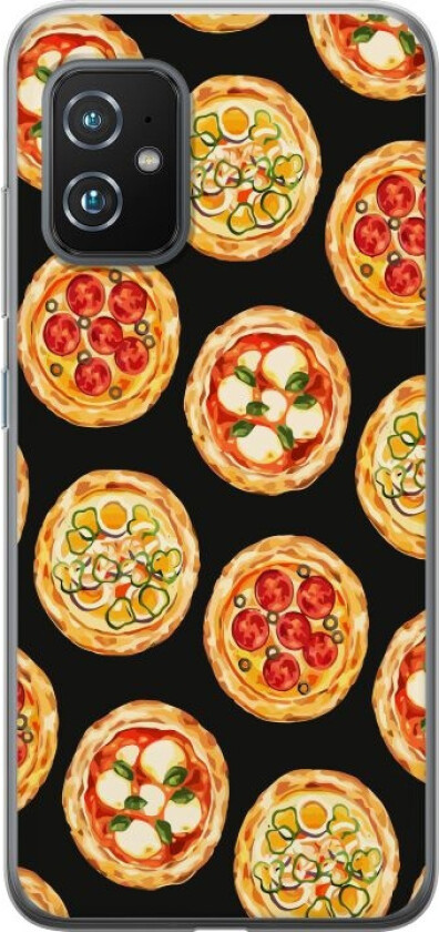 Mobildeksel til Asus Zenfone 8 med Pizza motiv