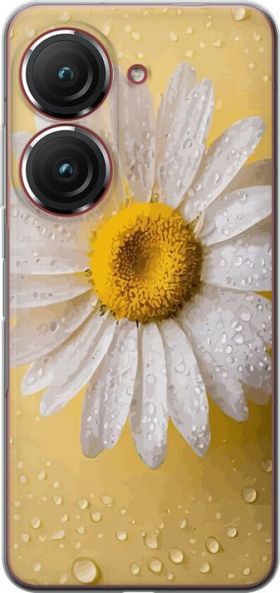 Mobildeksel til Asus Zenfone 9 med Porselensblomst motiv