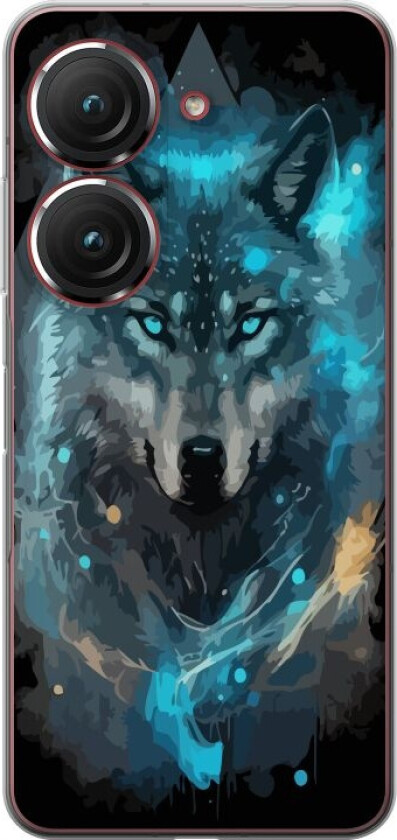 Mobildeksel til Asus Zenfone 9 med Ulve motiv