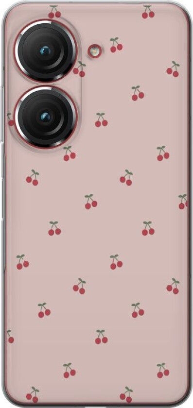 Mobildeksel til Asus Zenfone 9 med Kirsebær motiv