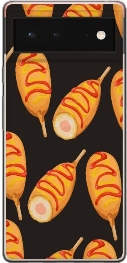 Mobildeksel til Google Pixel 6 med Kyllinglår motiv