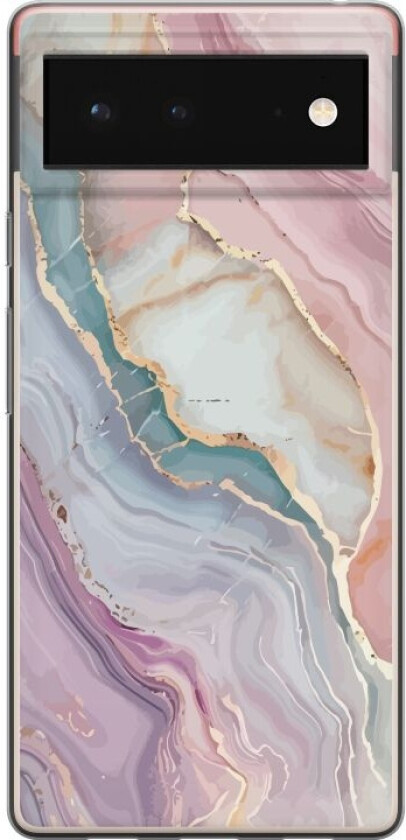 Mobildeksel til Google Pixel 6 med Marmor motiv