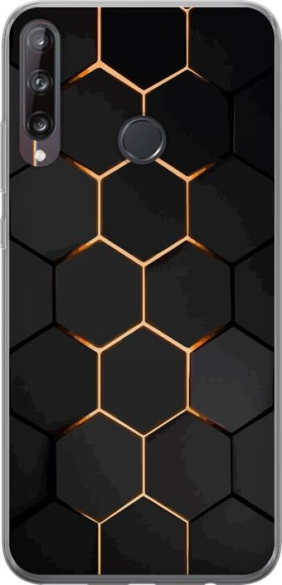 Mobildeksel til Huawei P40 lite E med Luksuriøst Mønster motiv