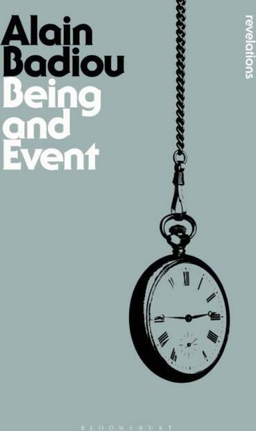 Being and Event av Alain (Ecole Normale Superieure France) Badiou