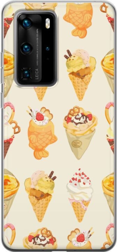 Mobildeksel til Huawei P40 Pro med Glassig motiv