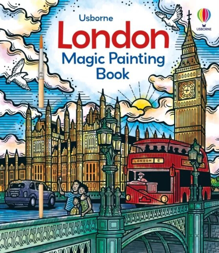 London Magic Painting Book av Sam Baer