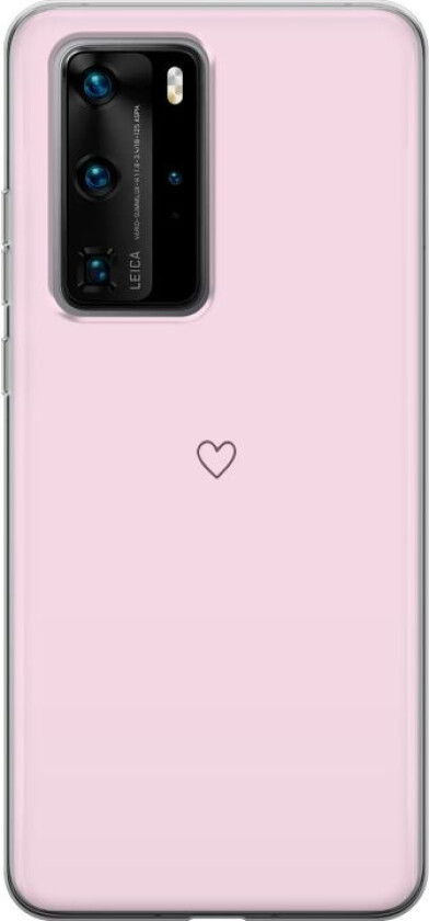 Mobildeksel til Huawei P40 Pro med Hjerte motiv