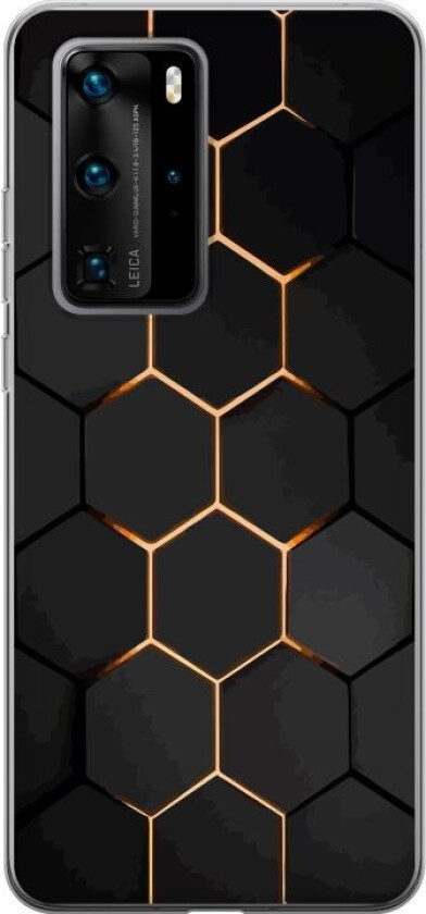 Mobildeksel til Huawei P40 Pro med Luksuriøst Mønster motiv