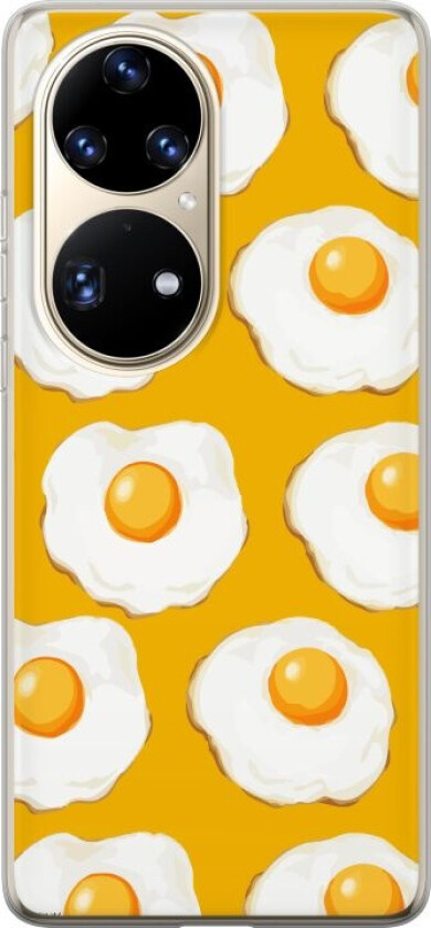 Mobildeksel til Huawei P50 Pro med Stekt egg motiv
