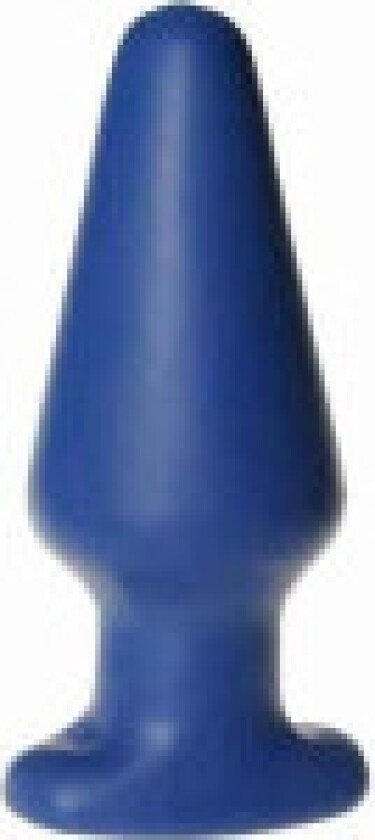Atelier Wilhelm Butt Plug medium, blå, 5,5 x 13 cm