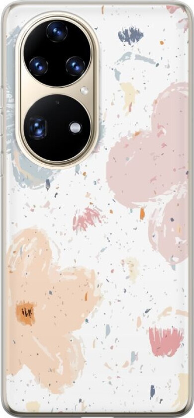 Mobildeksel til Huawei P50 Pro med Blomster motiv