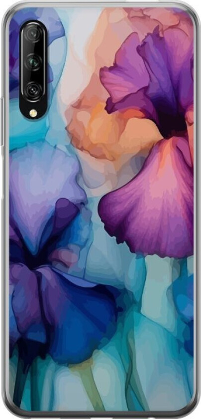 Mobildeksel til Huawei P smart Pro 2019 med Magiske blomster motiv