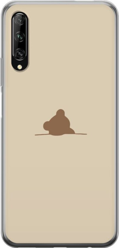 Mobildeksel til Huawei P smart Pro 2019 med Nalle motiv