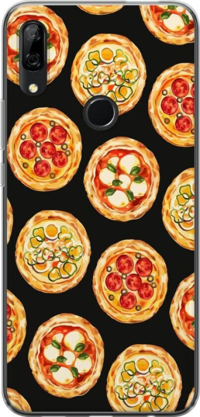 Mobildeksel til Huawei P Smart Z med Pizza motiv