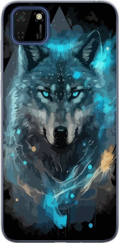 Mobildeksel til Huawei Y5p med Ulve motiv