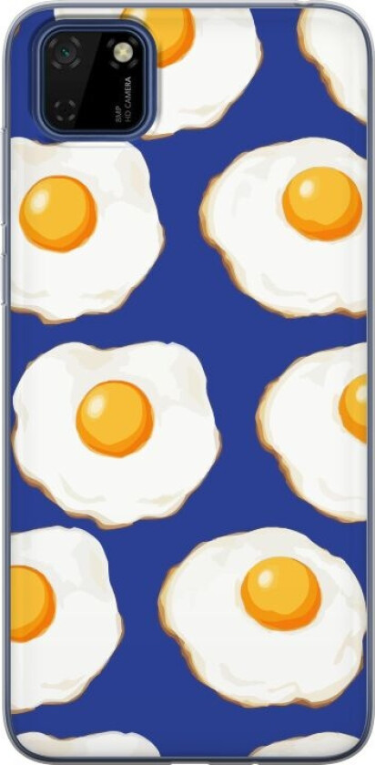 Mobildeksel til Huawei Y5p med Stekte egg motiv