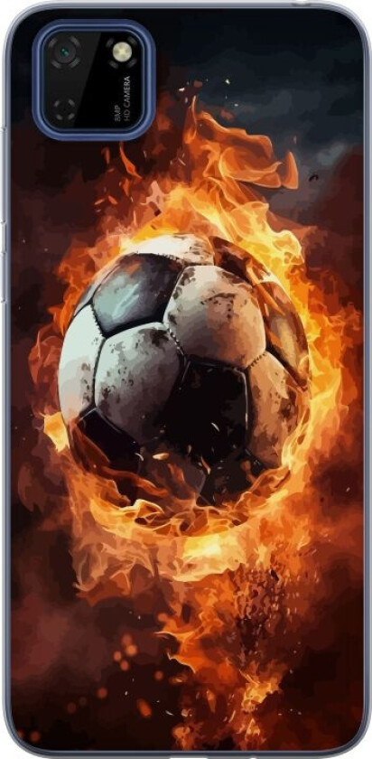 Mobildeksel til Huawei Y5p med Fotball motiv