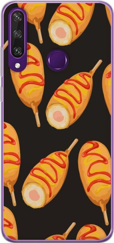 Mobildeksel til Huawei Y6p med Kyllinglår motiv