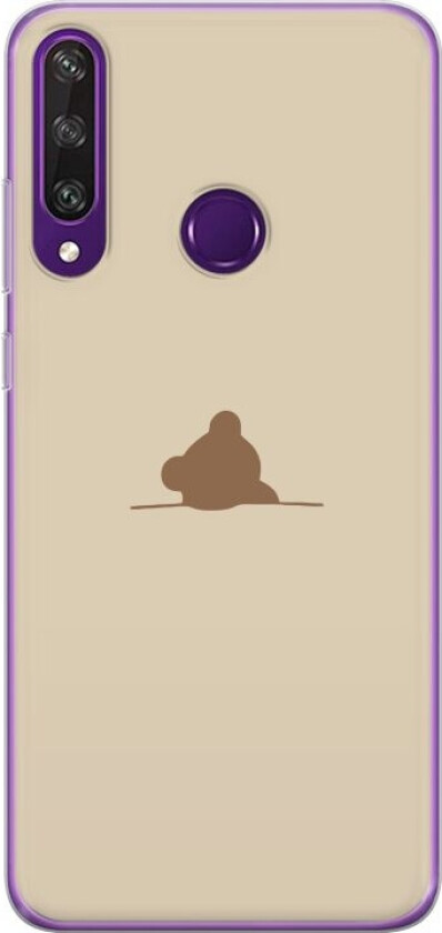 Mobildeksel til Huawei Y6p med Nalle motiv