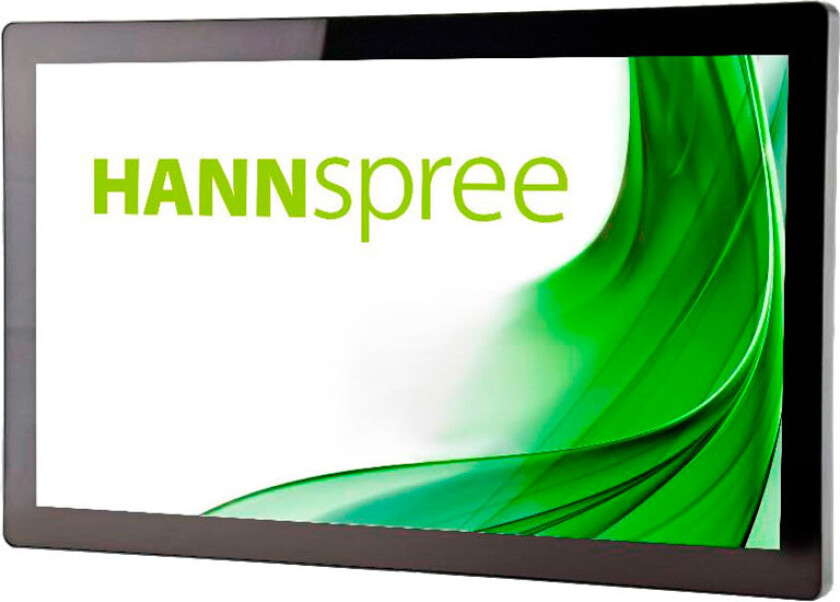 24" HANNspree HO245PTB FHD Touchscreen Speakers - 5 ms - Skjerm