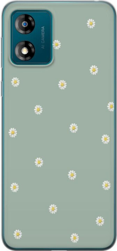 Mobildeksel til Motorola Moto E13 med Prestekrage motiv