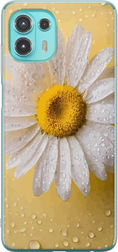 Mobildeksel til Motorola Edge 20 Lite med Porselensblomst motiv