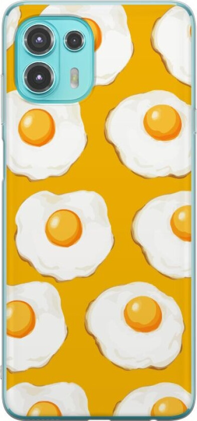 Mobildeksel til Motorola Edge 20 Lite med Stekt egg motiv
