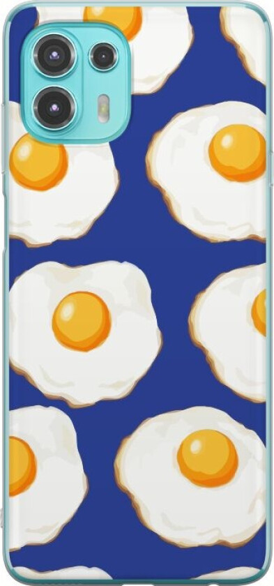 Mobildeksel til Motorola Edge 20 Lite med Stekte egg motiv