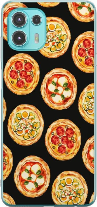 Mobildeksel til Motorola Edge 20 Lite med Pizza motiv