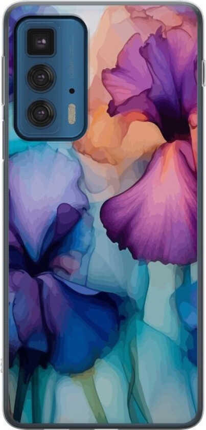 Mobildeksel til Motorola Edge 20 Pro med Magiske blomster motiv