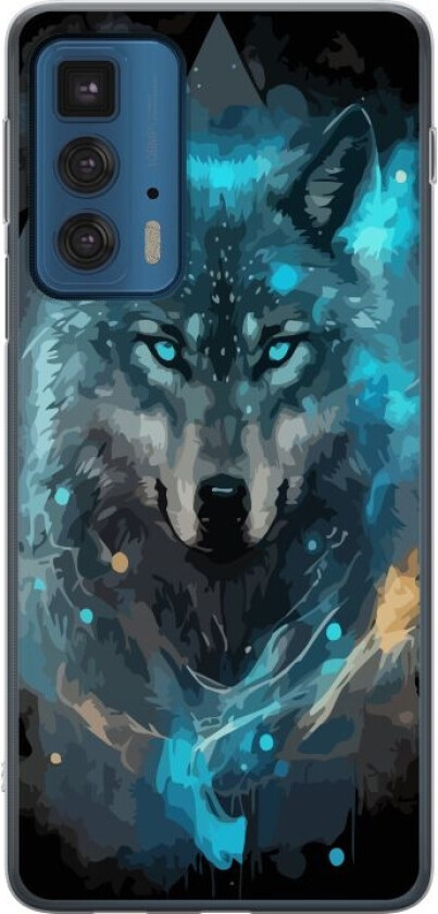 Mobildeksel til Motorola Edge 20 Pro med Ulve motiv