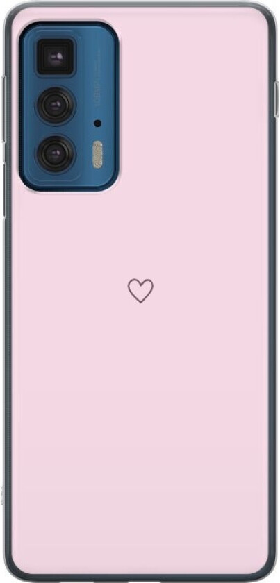 Mobildeksel til Motorola Edge 20 Pro med Hjerte motiv