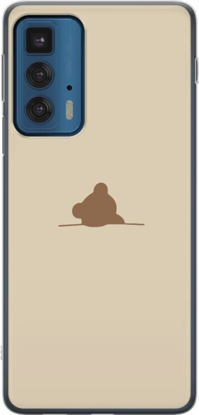 Mobildeksel til Motorola Edge 20 Pro med Nalle motiv