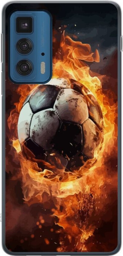 Mobildeksel til Motorola Edge 20 Pro med Fotball motiv