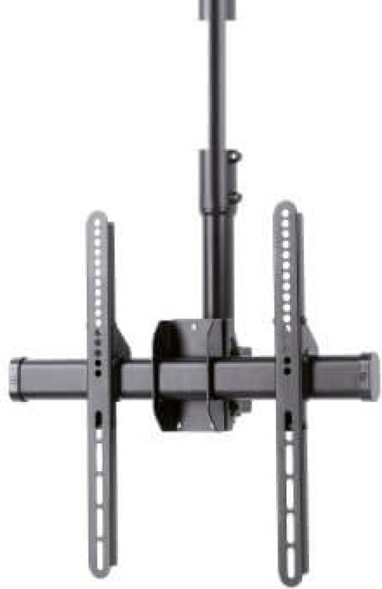 TV Ceiling Mount VESA up to 400x400 65" Black 65" 200 x 200 mm